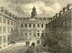 College of Physicians, Warwick Lane. Innenhof
