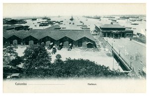 Hafen von Colombo, Ceylon von Unbekannt