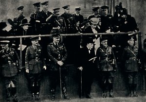 Kolonialtruppen marschieren durch London, 1919