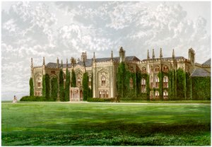 Combermere Abbey, Shropshire, Heim von Viscount Combermere, um 1880 von Unbekannt