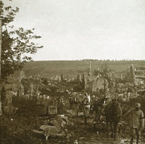 Konvoi, Les Éparges, Nordfrankreich, ca. 1914-1918