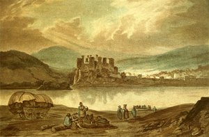 Conway Castle, um 1900