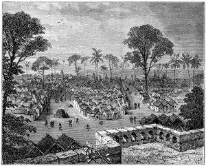 Kumasi, Aschanti-Krieg, Afrika, 1900 von Unbekannt