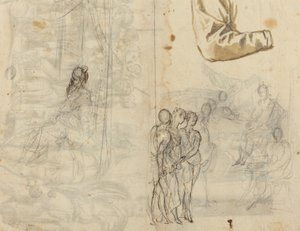 Kopie nach einem historischen Gemälde aus dem Kreis von Paolo Veronese [recto], 16. Jahrhundert von Unbekannt