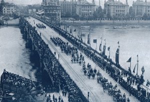 Krönung von König George V und Königin Mary, London, 1911