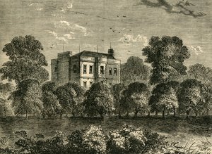 Haus von Stadtrat Agar, Somers Town, 1830, um 1876 von Unbekannt