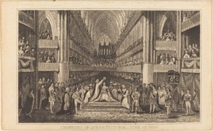 Krönung von Königin Victoria, 28. Juni 1838 [rechte Hälfte]