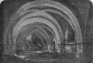 Krypta der St. Johns Kirche, Clerkenwell, London