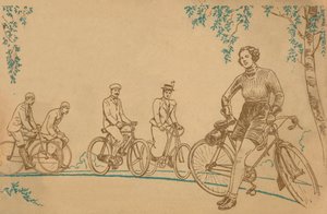 Radfahren 1839-1939, Titelseite, 1939 von Unbekannt