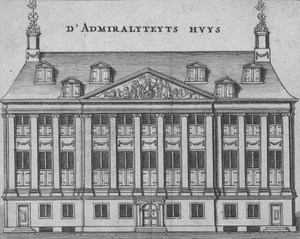 DAdmiralyteyts Huys, spätes 17. - frühes 18. Jahrhundert