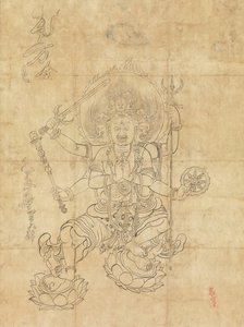 Daiitoku Myoo, 12. Jahrhundert