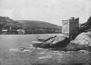 Dartmouth - Dartmouth und Kingswear Burgen, 1895
