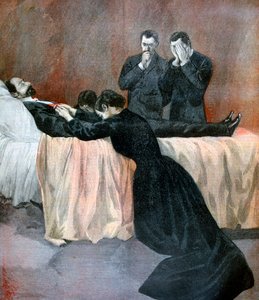 Tod von Marie François Sadi Carnot, Präsident der Dritten Französischen Republik, 1894