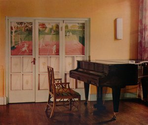 Dekoration von Eric Ravilious in der Wohnung von Sir Geoffrey Fry, Portman Square, London, 1933 von Unbekannt