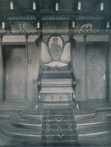 Dekorationen für ein Musikzimmer von Fritz Erler, um 1899 von Unbekannt