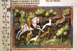 Hirschjagd, 15. Jahrhundert von Unbekannt