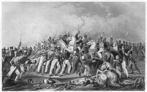 Niederlage der Sealkote-Meuterer durch die Kolonne von General Nicholson, 1857, ca. 1860