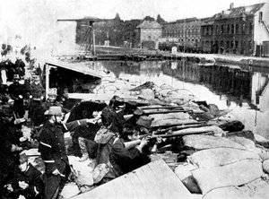 Verteidigung einer Hauptschlagader von Antwerpen, Erster Weltkrieg, 1914
