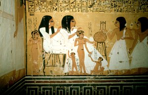 Deir el-Medineh, Luxor, Theben, Ägypten, 20. Jahrhundert von Unbekannt