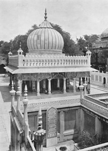 Delhi. - Gräber von Nizam-ud-Din & Prinzessin Jahanara, um 1910
