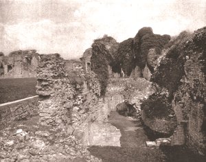 Burg Denbigh, Denbighshire, Wales, 1894