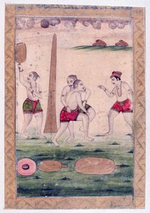 Desakha Ragini, Ragamala-Album, Schule von Rajasthan, 19. Jahrhundert von Unbekannt
