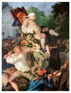 Detail von Chairing the Member, von William Hogarth