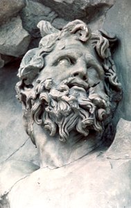 Detail vom Großen Fries des Pergamonaltars, 180-159 v. Chr.