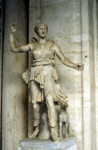 Diana/Artemis, Göttin der Jagd von Unbekannt