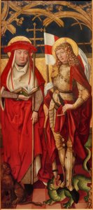 Die Heiligen Hieronymus und Georg