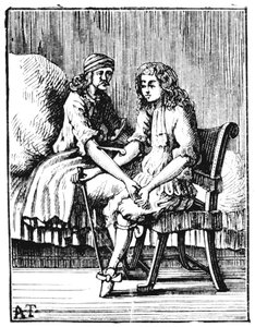 Direkte Bluttransfusion von Person zu Person, 1679