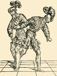Entwaffnung gegen den Dolch, um 1536