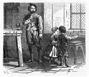 Entdeckung des Prinzips des Teleskops, 17. Jahrhundert, 1863 von Unbekannt