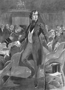 Disraelis erste Rede im House of Commons, London, 7. Dezember 1837, 1901
