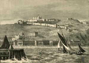 Dover vom Meer aus von Unbekannt