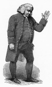 Dr. Johnson, englischer Schriftsteller, um 1780