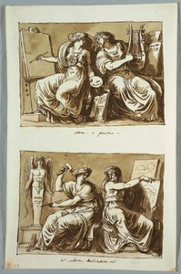 Zeichnung (Italien) von Unbekannt