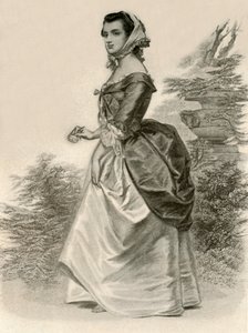 Kleid einer jungen Dame aus Virginia, um 1775, 1937 von Unbekannt