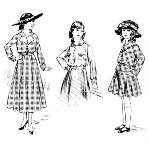 Kleider für junge Mädchen, 1915