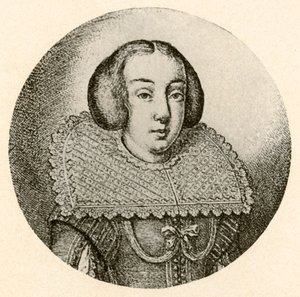 Niederländische Dame, Haare an den Seiten in Puffen arrangiert, 1645, 1937 von Unbekannt