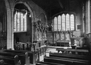 Ostende der Kapelle von St. Peter ad Vincula, Tower of London, 20. Jahrhundert von Unbekannt
