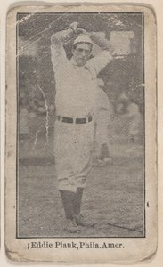 Eddie Plank, Philadelphia, American League, aus dem Baseball Players Set W500, ca. 1915