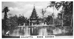 Eden Gardens, Kalkutta, Indien, ca. 1925 von Unbekannt