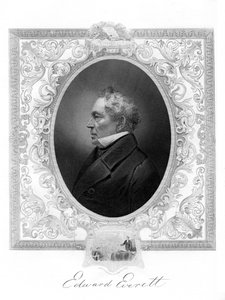 Edward Everett, amerikanischer Politiker der Whig-Partei aus Massachusetts, 1862-1867