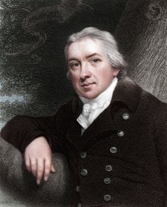 Edward Jenner, englischer Arzt, 1837 von Unbekannt