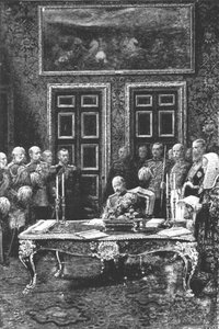 Edward VII. führt seine erste Amtshandlung aus...24. Januar 1901 von Unbekannt