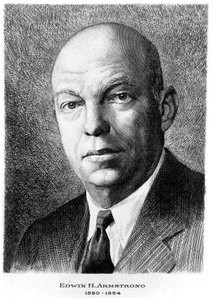 Edwin Howard Armstrong, amerikanischer Elektroingenieur, um 1940