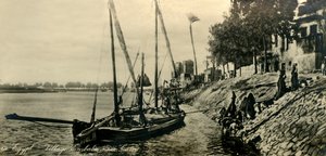 Ägypten - Dorf Embaba bei Kairo, ca. 1918-1939 von Unbekannt