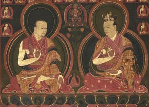 Achter Karmapa, Mikyo Dorje (1507-1554) und sein Lehrer der Erste Sangye Nyenpa
