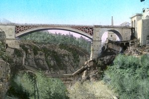 El-Kantara-Brücke, Constantine, Nordost-Algerien